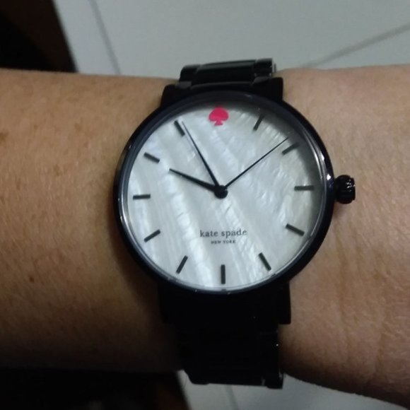 kate spade Accessories - Kate Spade Black ion Watch